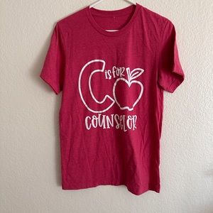 COUNSELOR SCHOOL TEACHER ELEMENTARY COUNSELOR TSHIRT MEDIUM